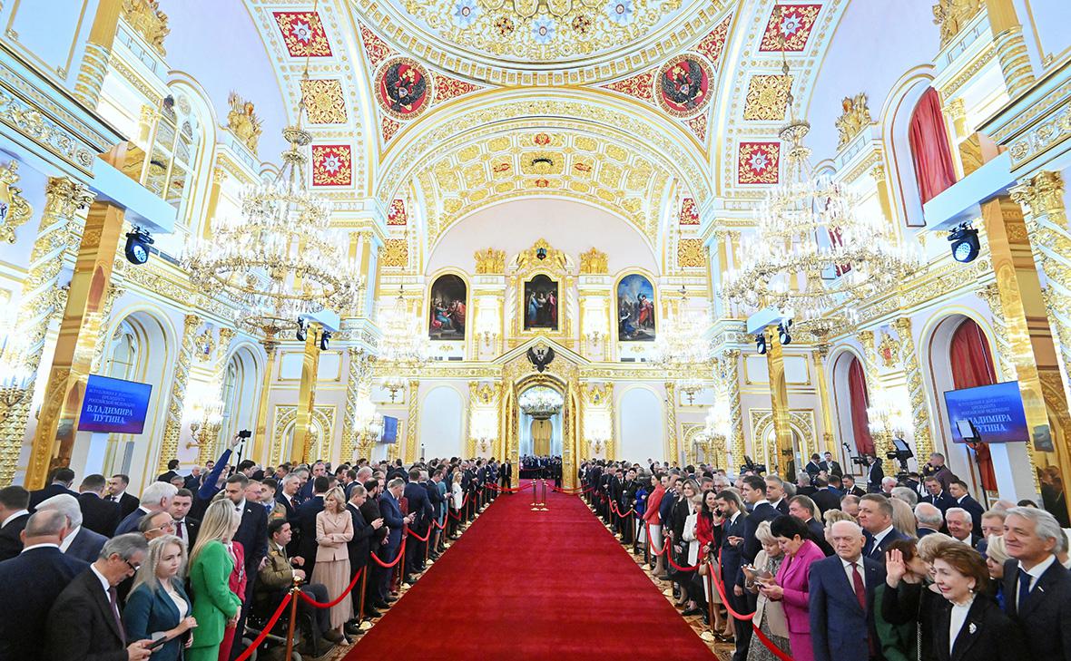 Началась церемония инаугурации Путина